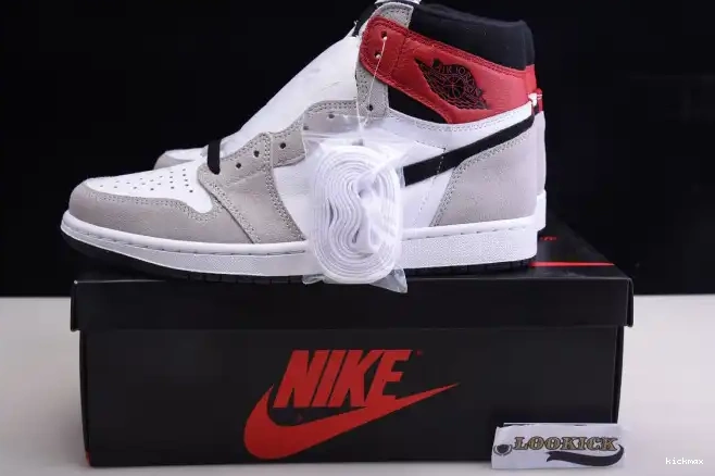 Cheap MAX OG Air 555088-126 Jordan High 1 Light Grey Smoke 0519